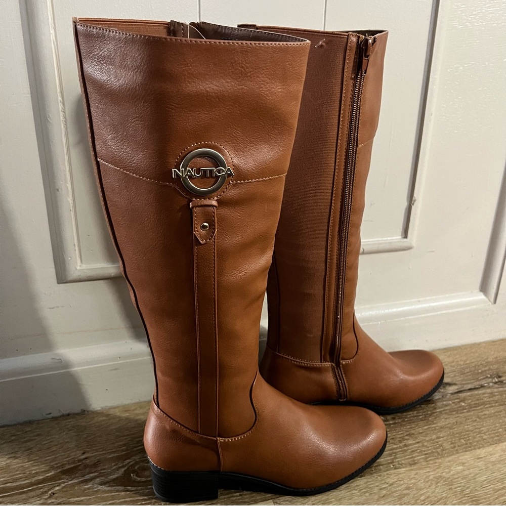 Brand New Nautica above calf boots